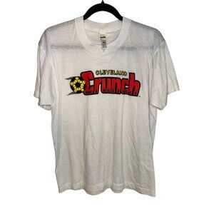Vintage Cleveland Crunch Shirt MISL Soccer Tee 1980s